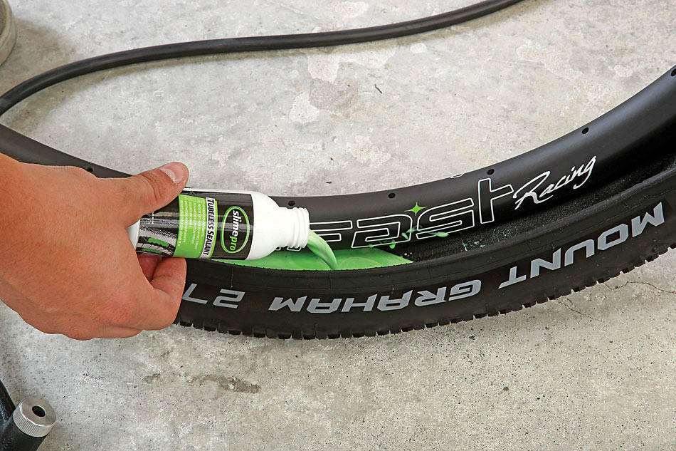 sealant in bike tubes