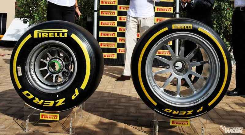 Pirelli new tyre F1
