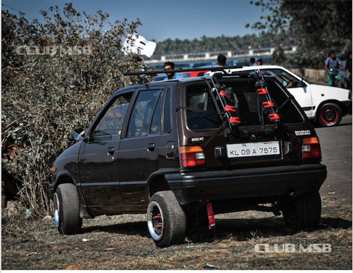 Keralites Bring These Maruti 800s Back To Life With Crazy Wheels
