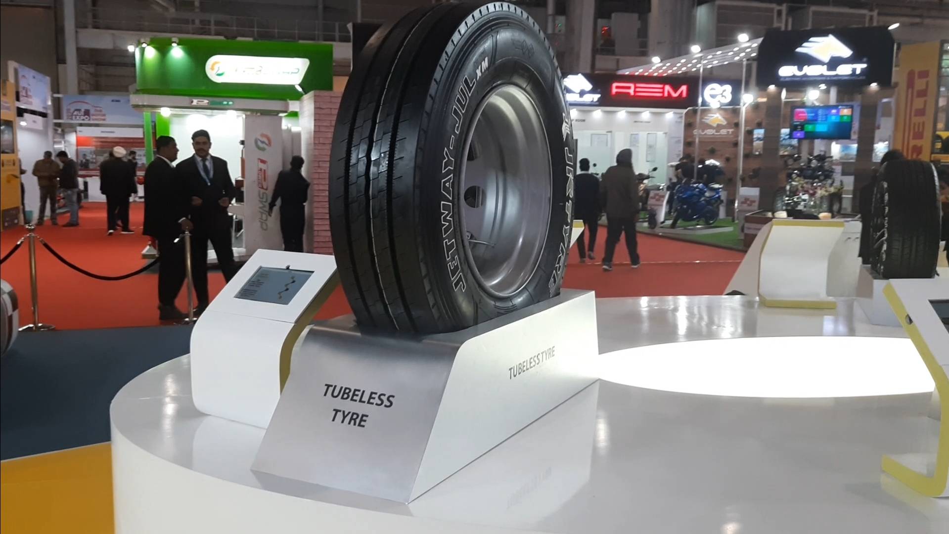 A First For India Jk Tyre Launches Smart Tyre At Auto Expo