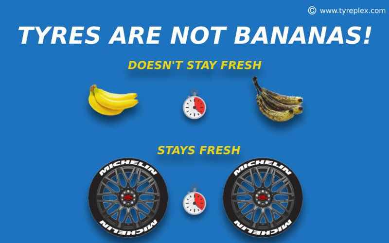 tyres are not bananas