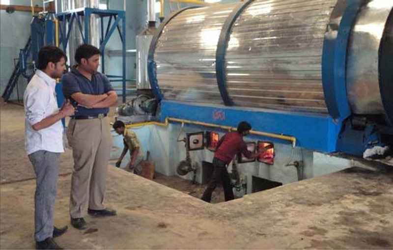 tyre pyrolysis plant