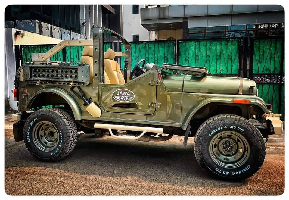 A Custom Made Thar Built Specially For Jawa's 'Punjab Ride' Event