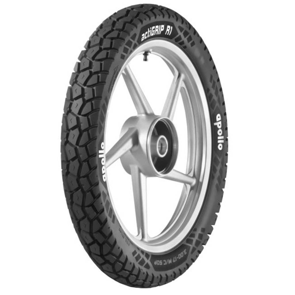 Bajaj discover discount 125m tyre size