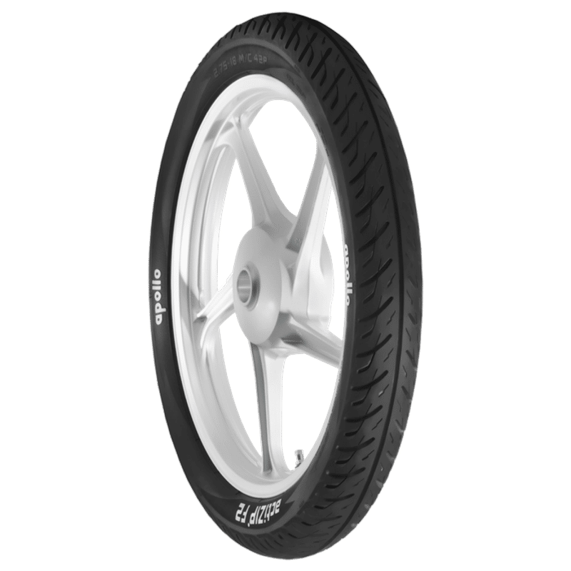 Apollo ACTIZIP F2 (Check Offers) 80/100-18 Front Tyre ...