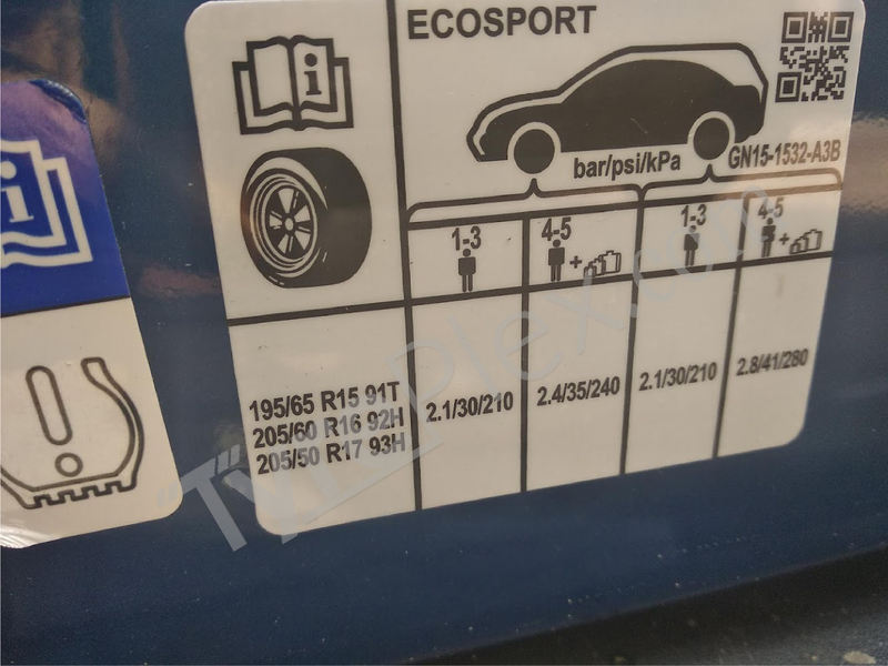 Tyre Pressure for Ford EcoSport, Increase Mileage and Tyre Life