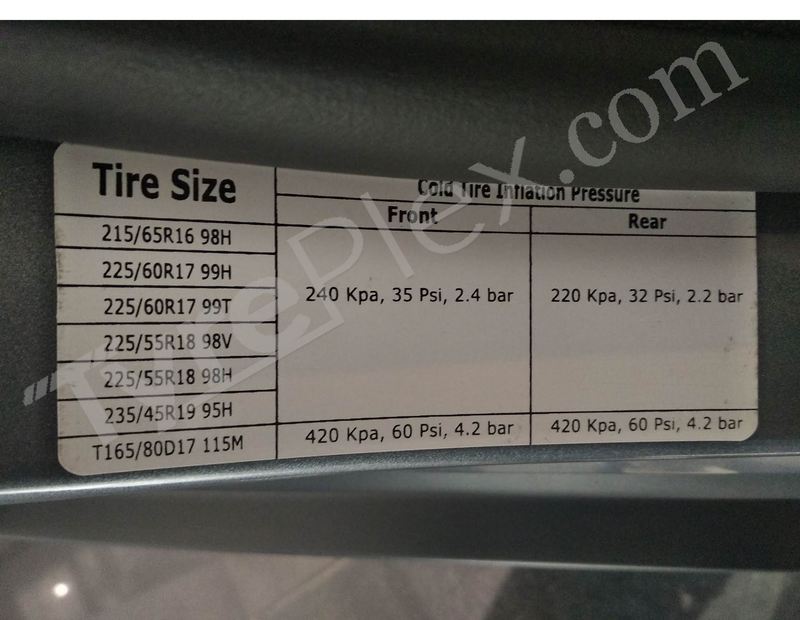 Tyre Pressure for Jeep Compass (2929psi), Increase Mileage and Tyre Life