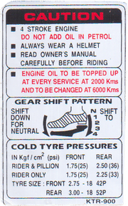 Tyre Pressure for Hero Honda Passion Plus 25 36psi Tyre Air